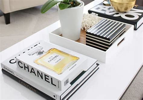 chanel hardcover coffee table book